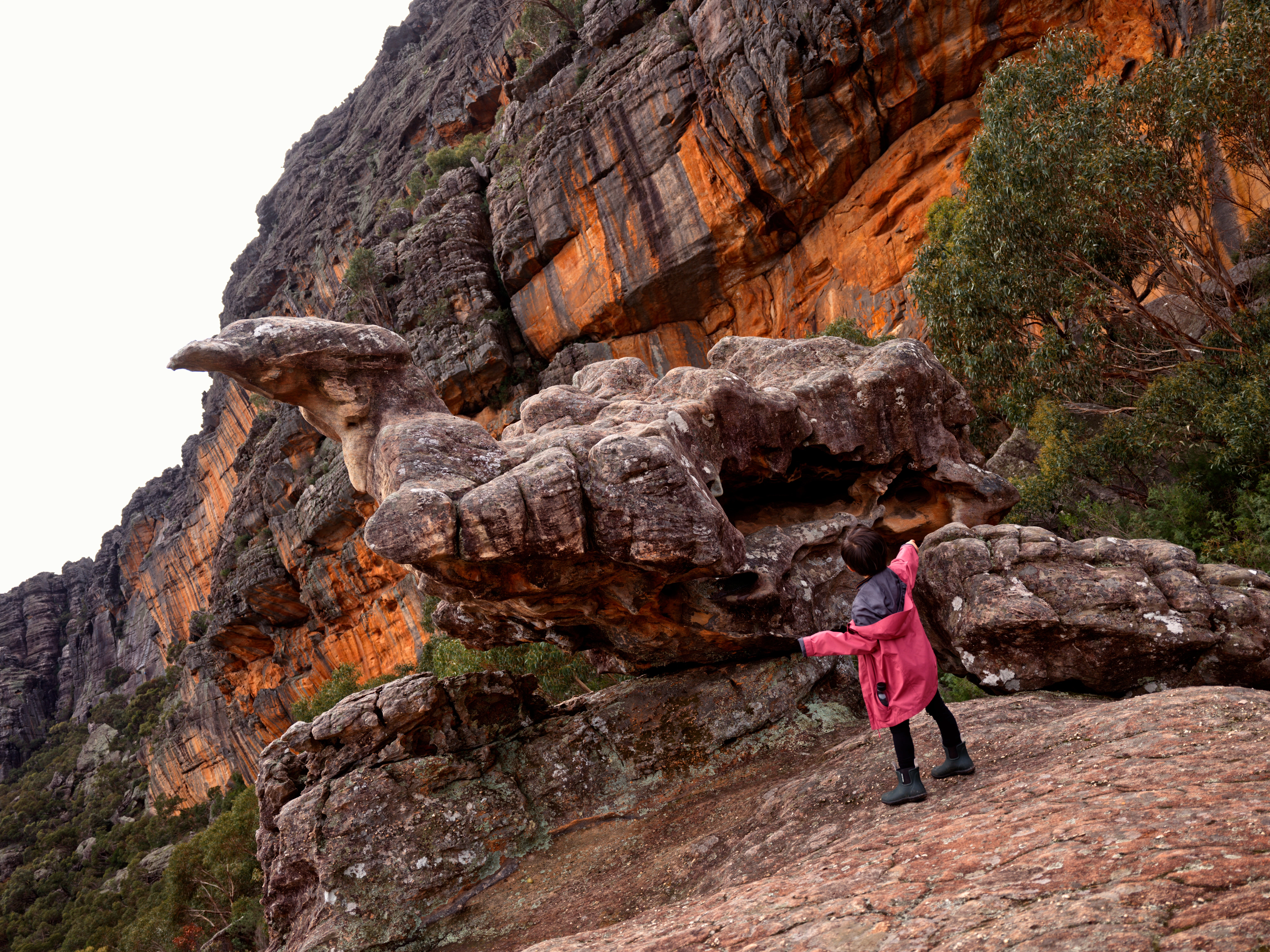 Kaisei beneath 'Bird Rock'